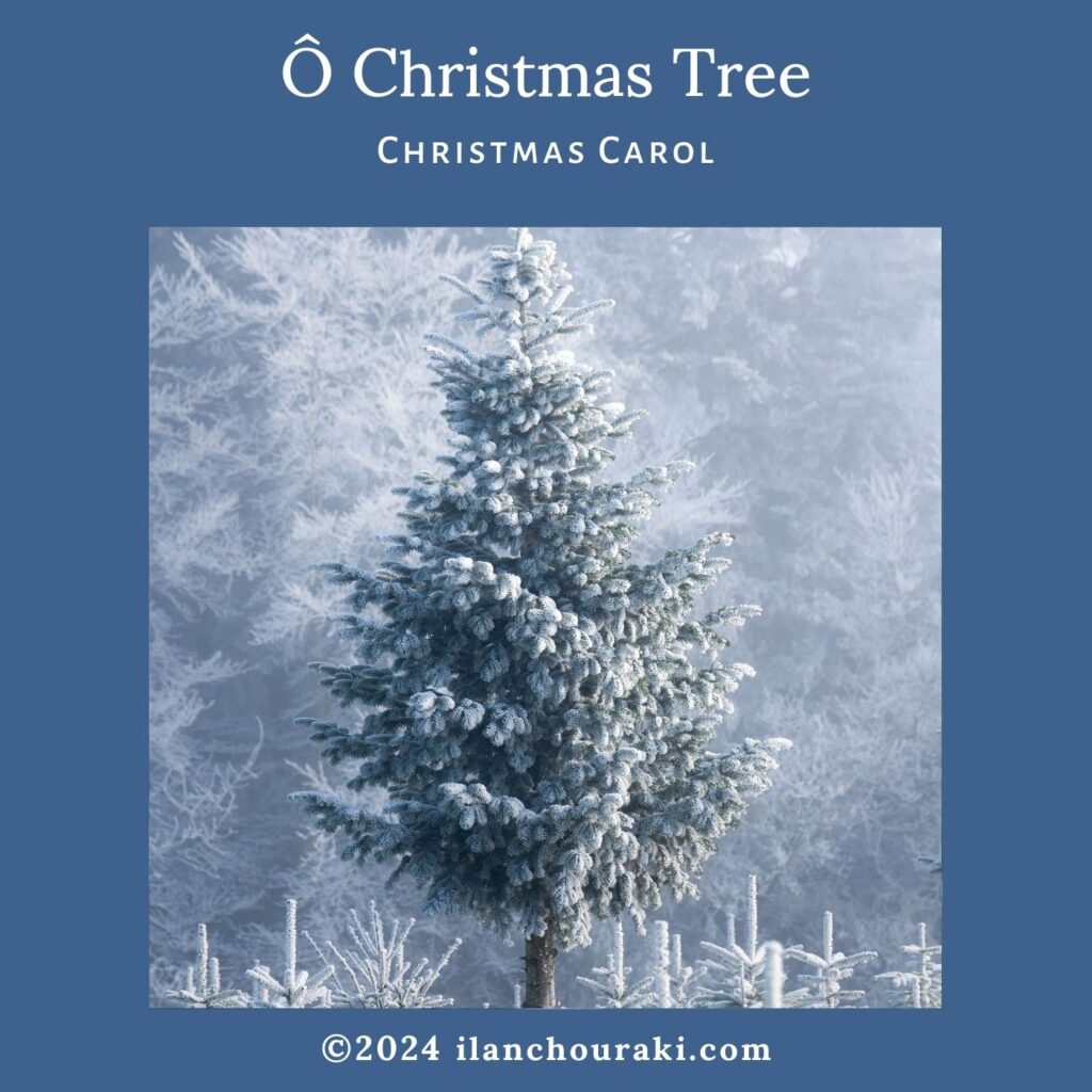 Sheet music - Ô Christmas Tree for piano trio or string quartet