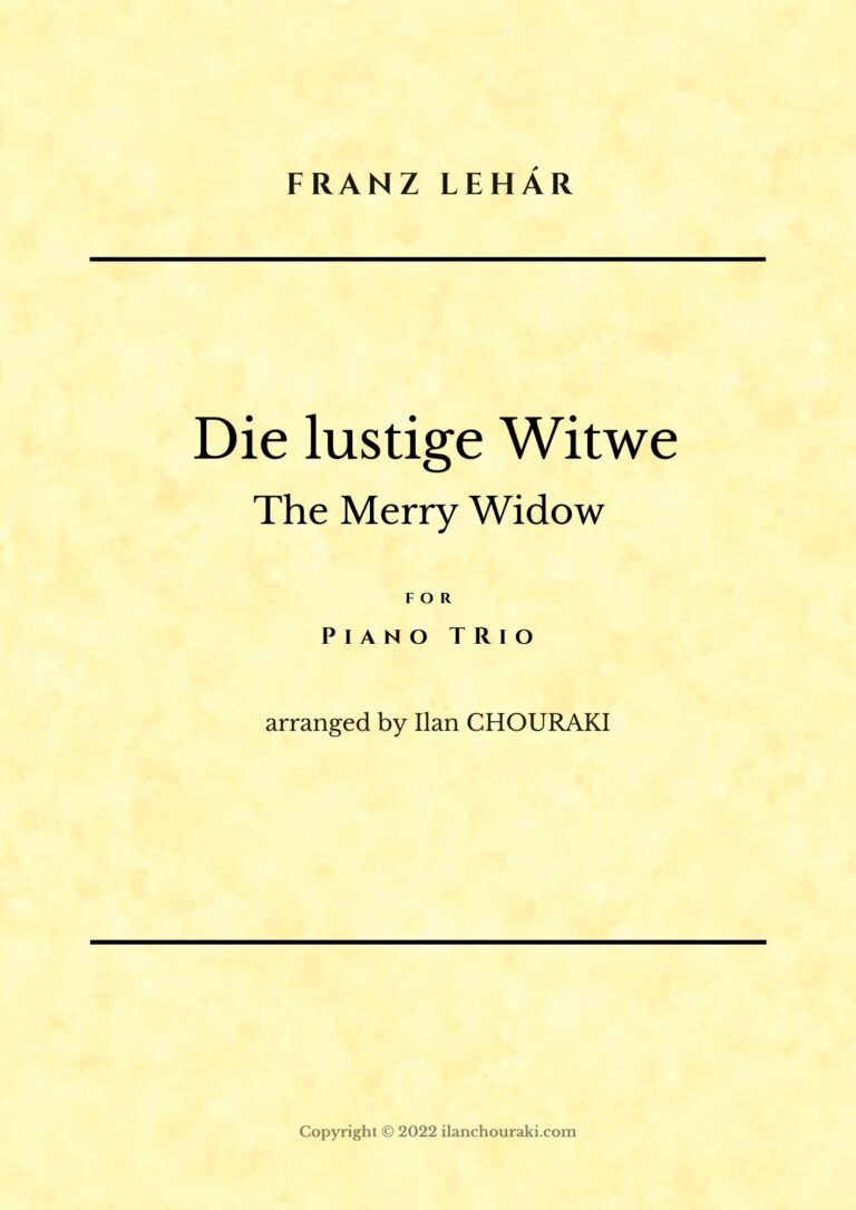Die lustige Witwe La veuve joyeuse