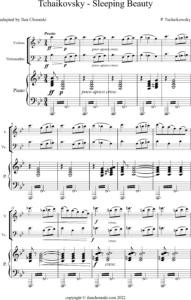 Sample PDF Tchaikovsky - Sleeping Beauty